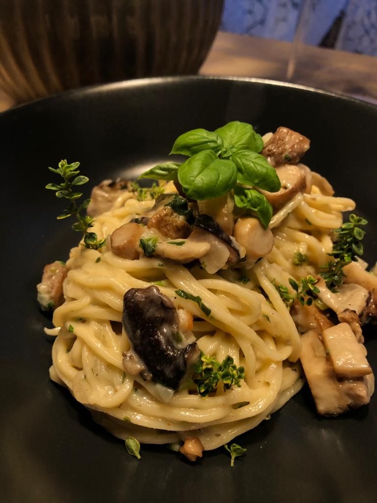 Tagliolini mit Pilzsauce